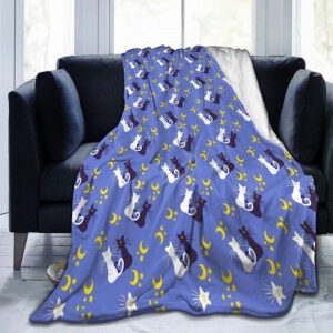 Plaid Sailor Moon 1002 Couverture Plaid Polaire Plaid Canapé