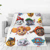 Plaid Personnages Pat' Patrouille 1007 Couverture Plaid Polaire Plaid Canapé