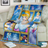 Plaid Princesse Cendrillon Disney Couverture Plaid Polaire Plaid Canapé