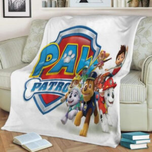 Plaid Personnages Pat' Patrouille 1021 Couverture Plaid Polaire Plaid Canapé