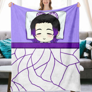 Plaid Demon Slayer Kochou Shinobu 1002 Couverture Plaid Polaire Plaid Canapé