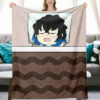 Plaid Demon Slayer Inosuke 1001 Couverture Plaid Polaire Plaid Canapé
