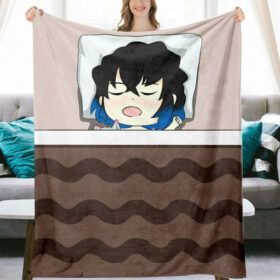 Plaid Demon Slayer Inosuke 1001 Couverture Plaid Polaire Plaid Canapé
