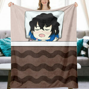 Plaid Demon Slayer Inosuke 1001 Couverture Plaid Polaire Plaid Canapé