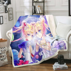 Plaid Sailor Moon 1016 Couverture Plaid Polaire Plaid Canapé