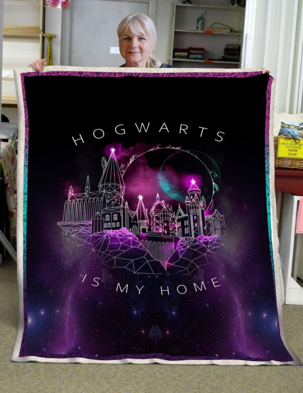 Plaid Harry Potter Poudlard est ma maison Couverture Plaid Polaire Plaid Canapé