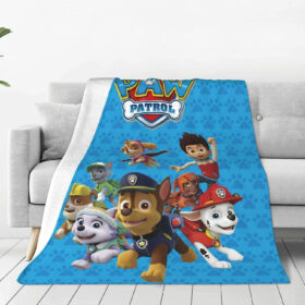 Plaid Personnages Pat’ Patrouille 1024 Couverture Plaid Polaire Plaid Canapé