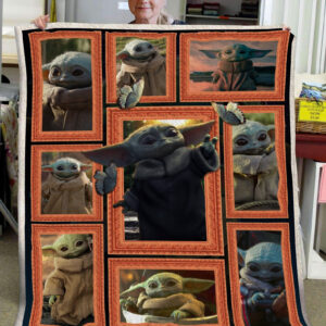 Plaid Bébé Yoda Star Wars Moments Couverture Plaid Polaire Plaid Canapé