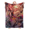 Plaid Demon Slayer Daki Couverture Plaid Polaire Plaid Canapé