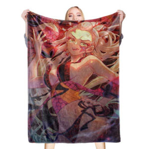 Plaid Demon Slayer Daki Couverture Plaid Polaire Plaid Canapé