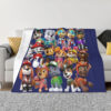 Plaid Personnages Pat' Patrouille 1027 Couverture Plaid Polaire Plaid Canapé