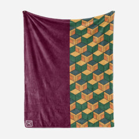 Plaid Pilier d’eau Tomioka Giyuu Demon Slayer Couverture Plaid Polaire Plaid Canapé