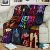 Plaid Méchants Disney Evil Queen Hades Cruella Couverture Plaid Polaire Plaid Canapé