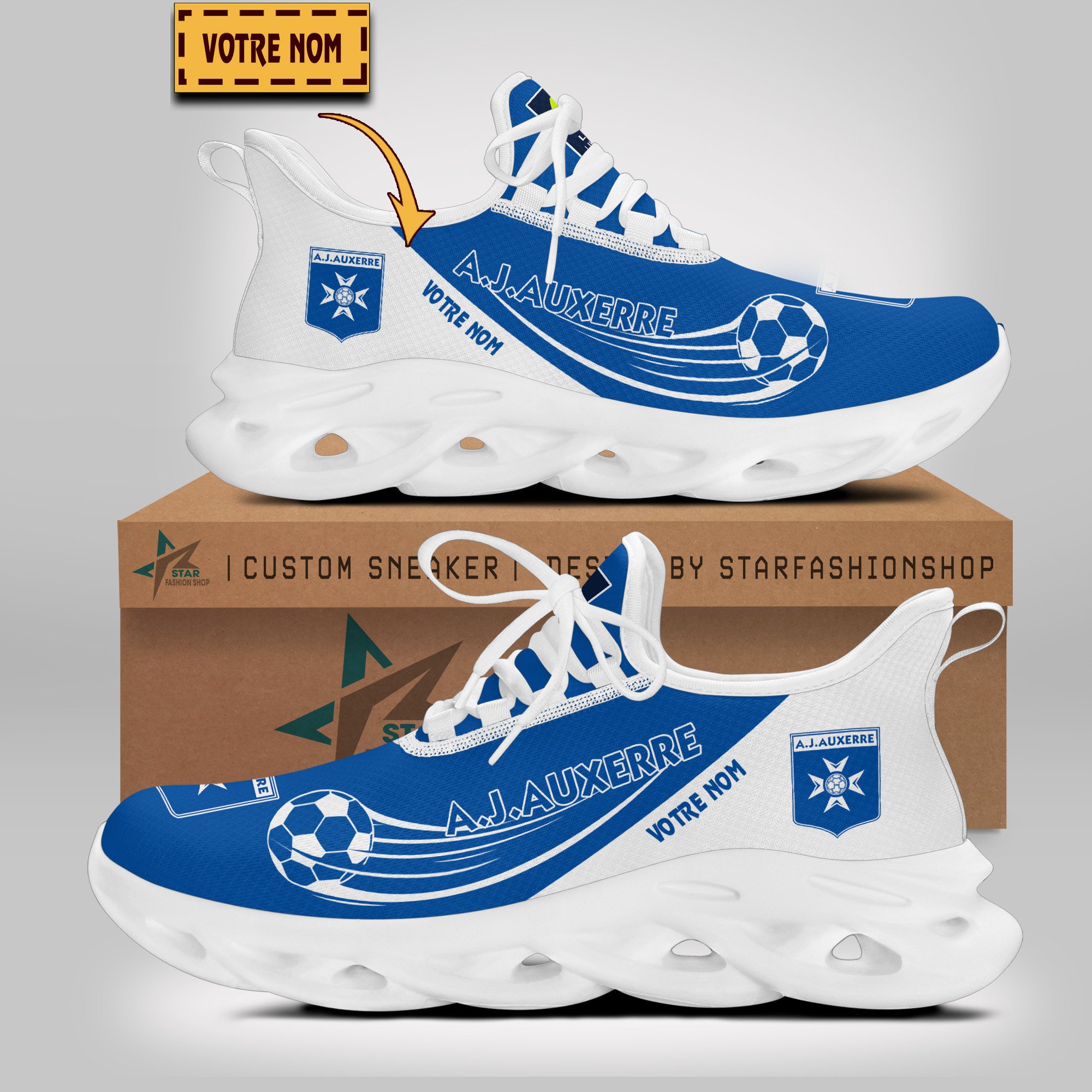 Chaussures Max Soul AJ Auxerre WINSG3178 – Image 2