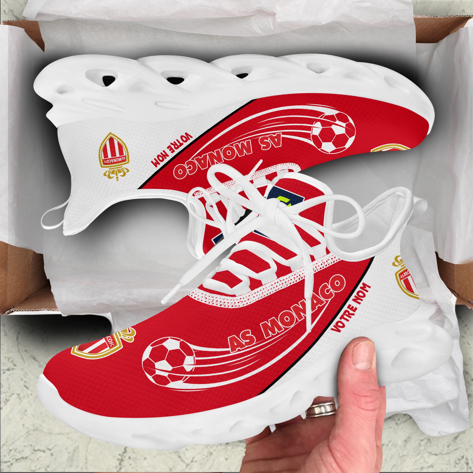Chaussures Max Soul AS Monaco WINSG3180 – Image 3