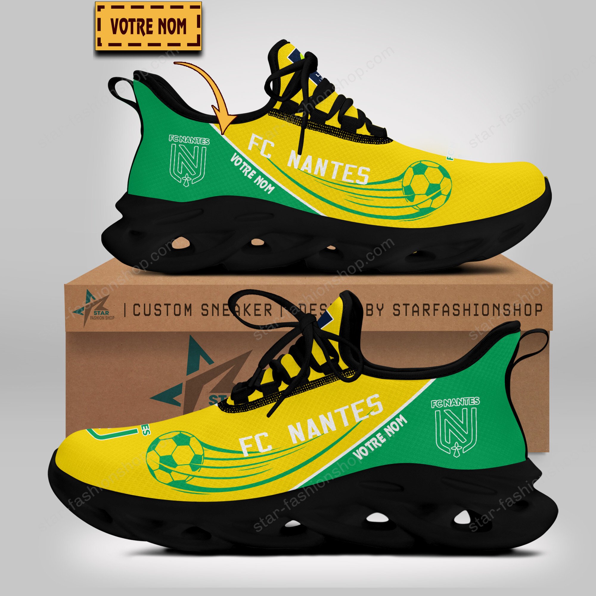 Chaussures Max Soul FC Nantes WINSG3184 – Image 3