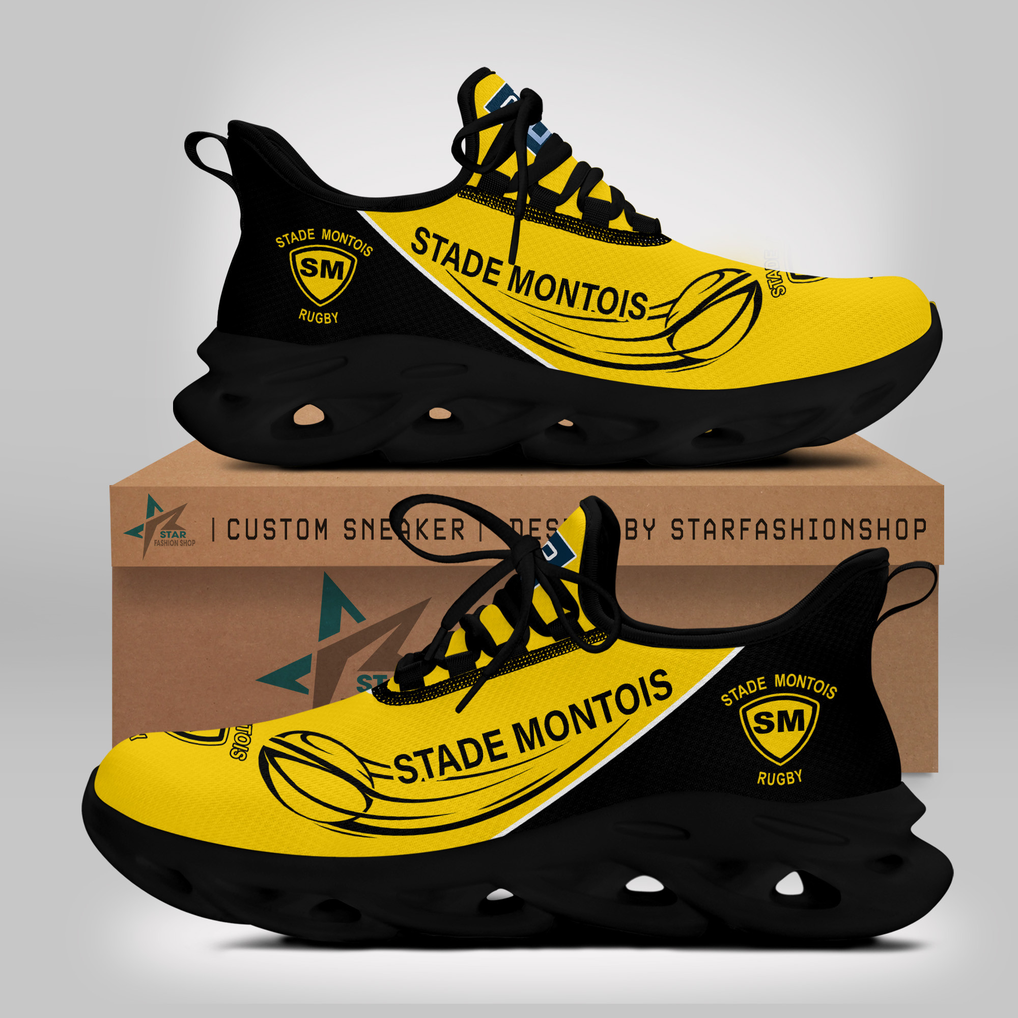 Chaussures Max Soul Stade Montois Rugby WINSG3715 – Image 4