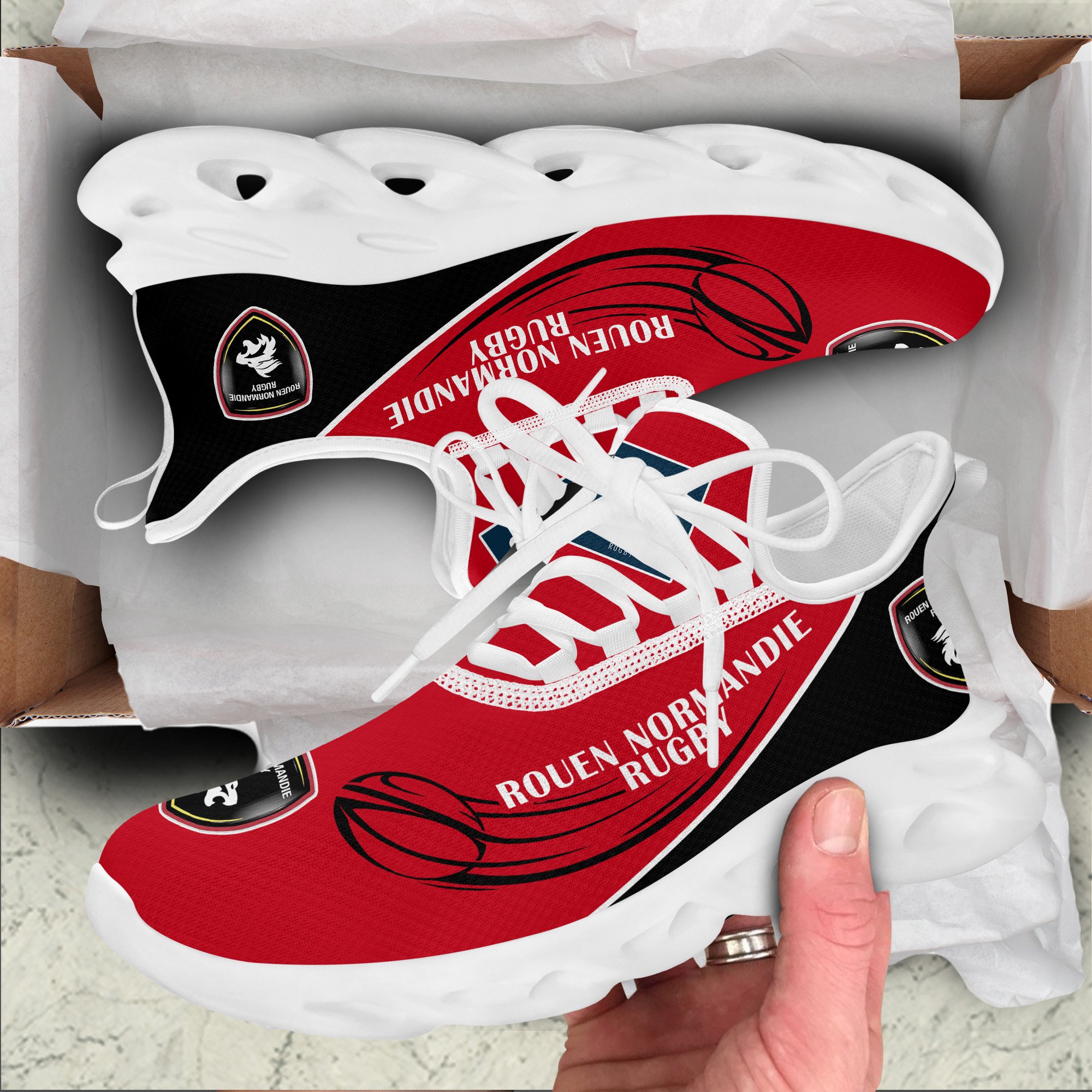 Chaussures Max Soul Rouen Normandie Rugby WINSG3710 – Image 2