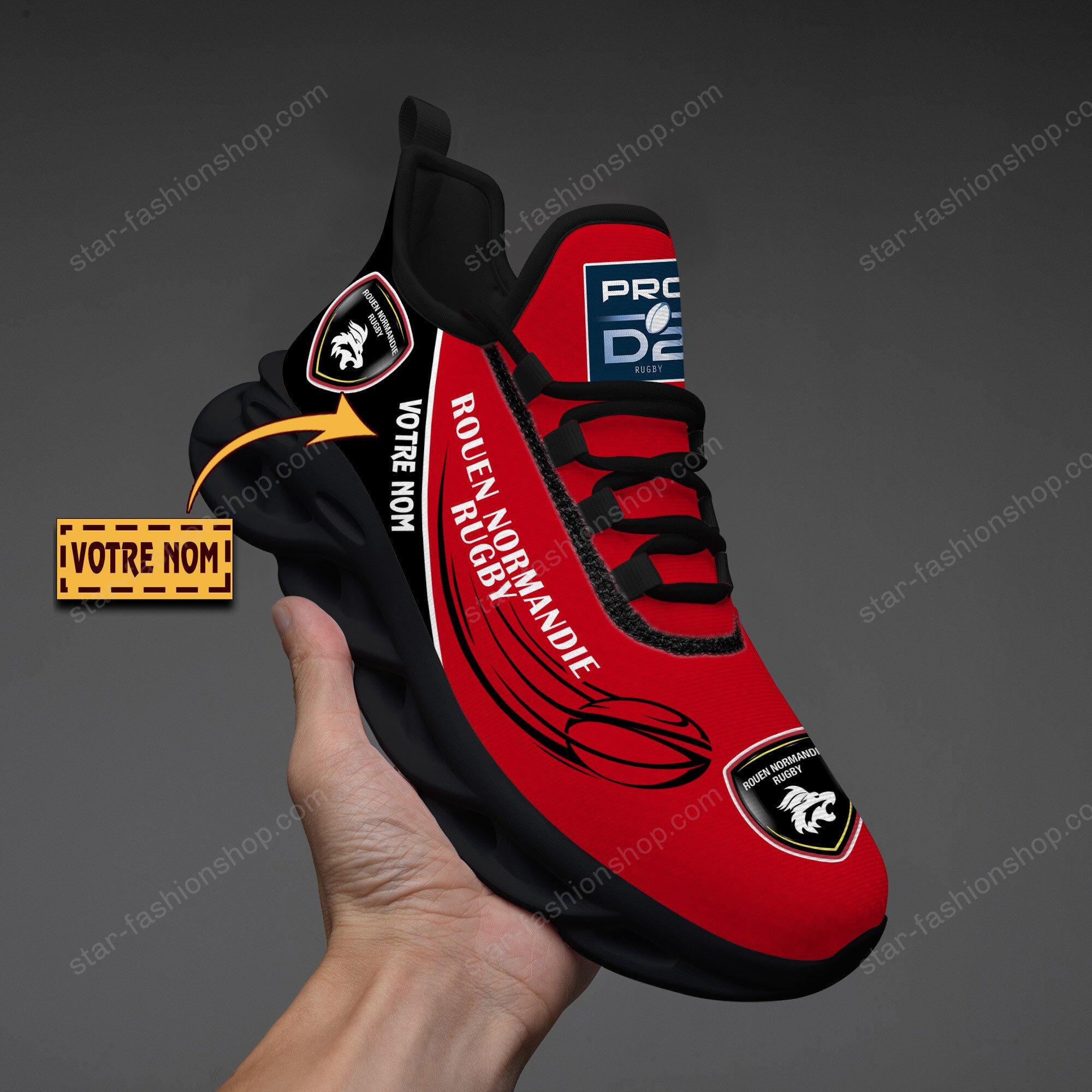 Chaussures Max Soul Rouen Normandie Rugby WINSG3742 – Image 4