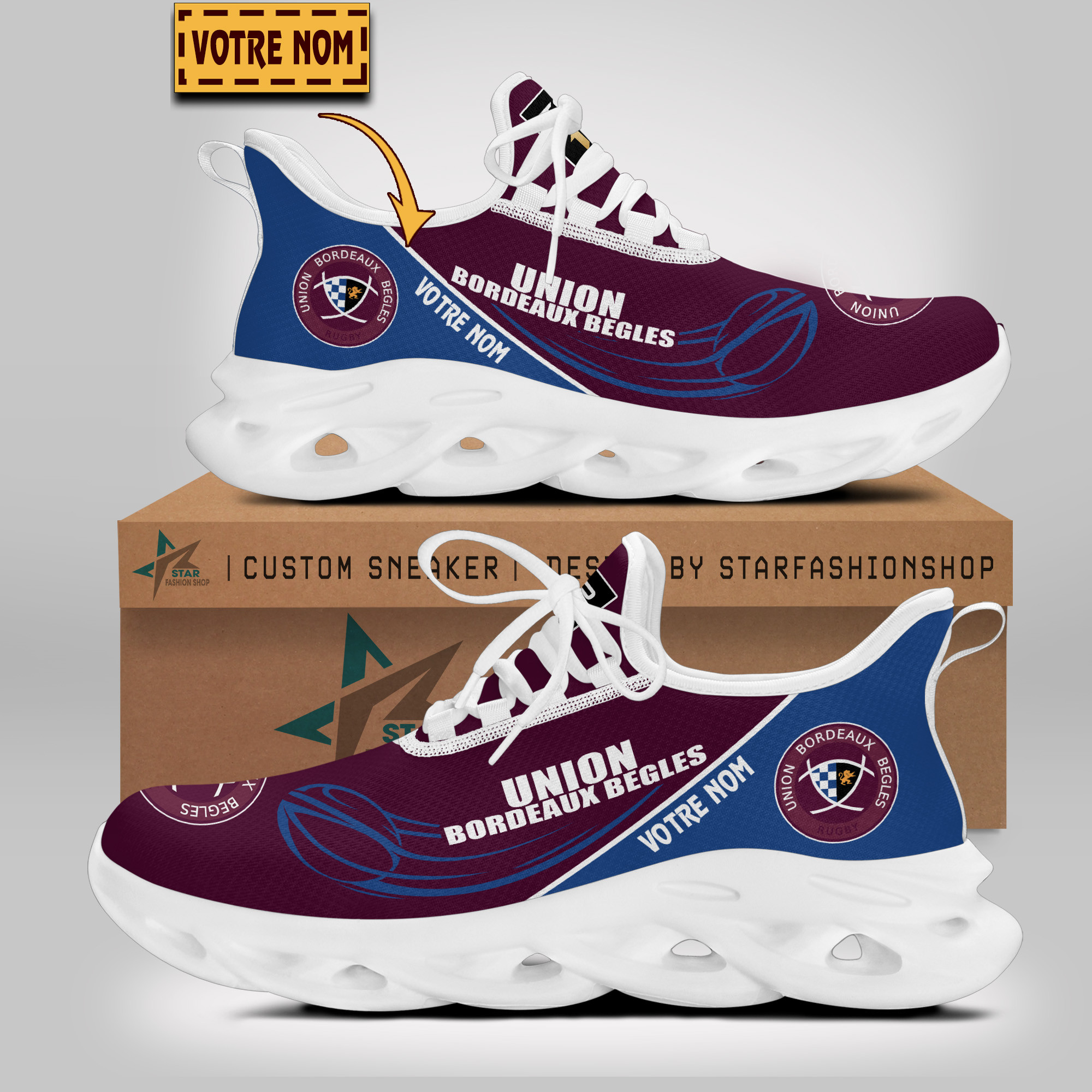 Chaussures Max Soul Union Bordeaux Begles WINSG3733