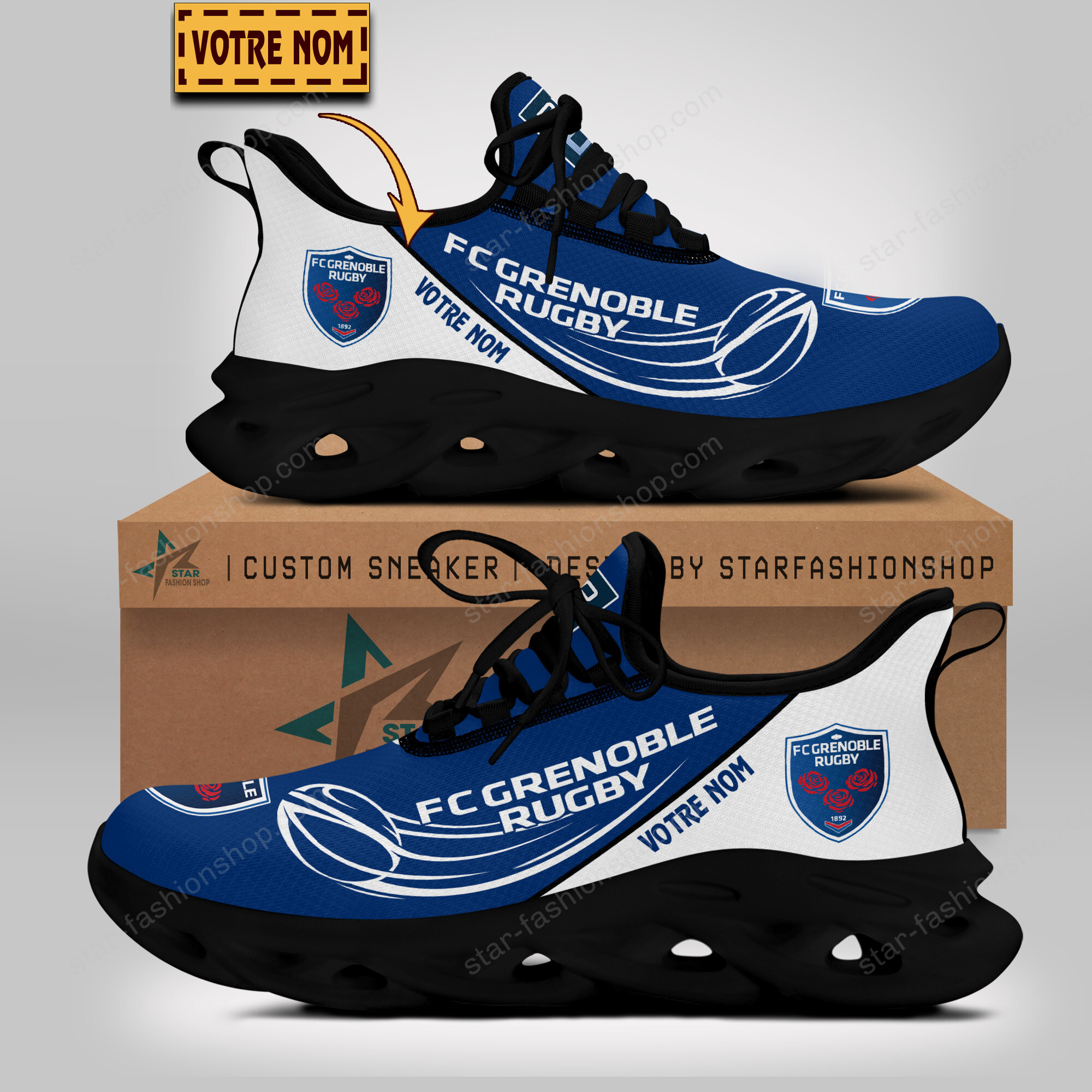 Chaussures Max Soul FC Grenoble Rugby WINSG3738 – Image 2
