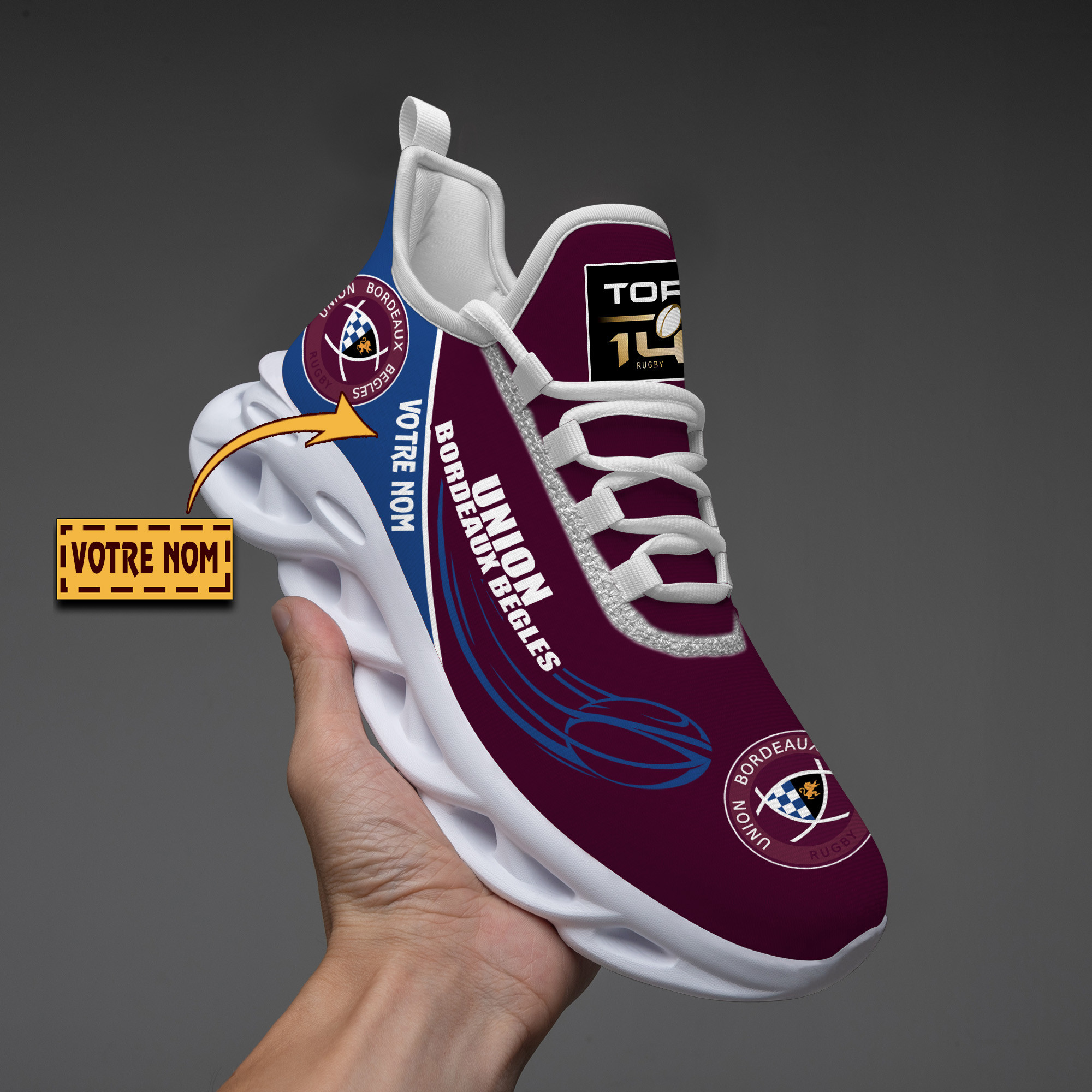 Chaussures Max Soul Union Bordeaux Begles WINSG3733 – Image 6