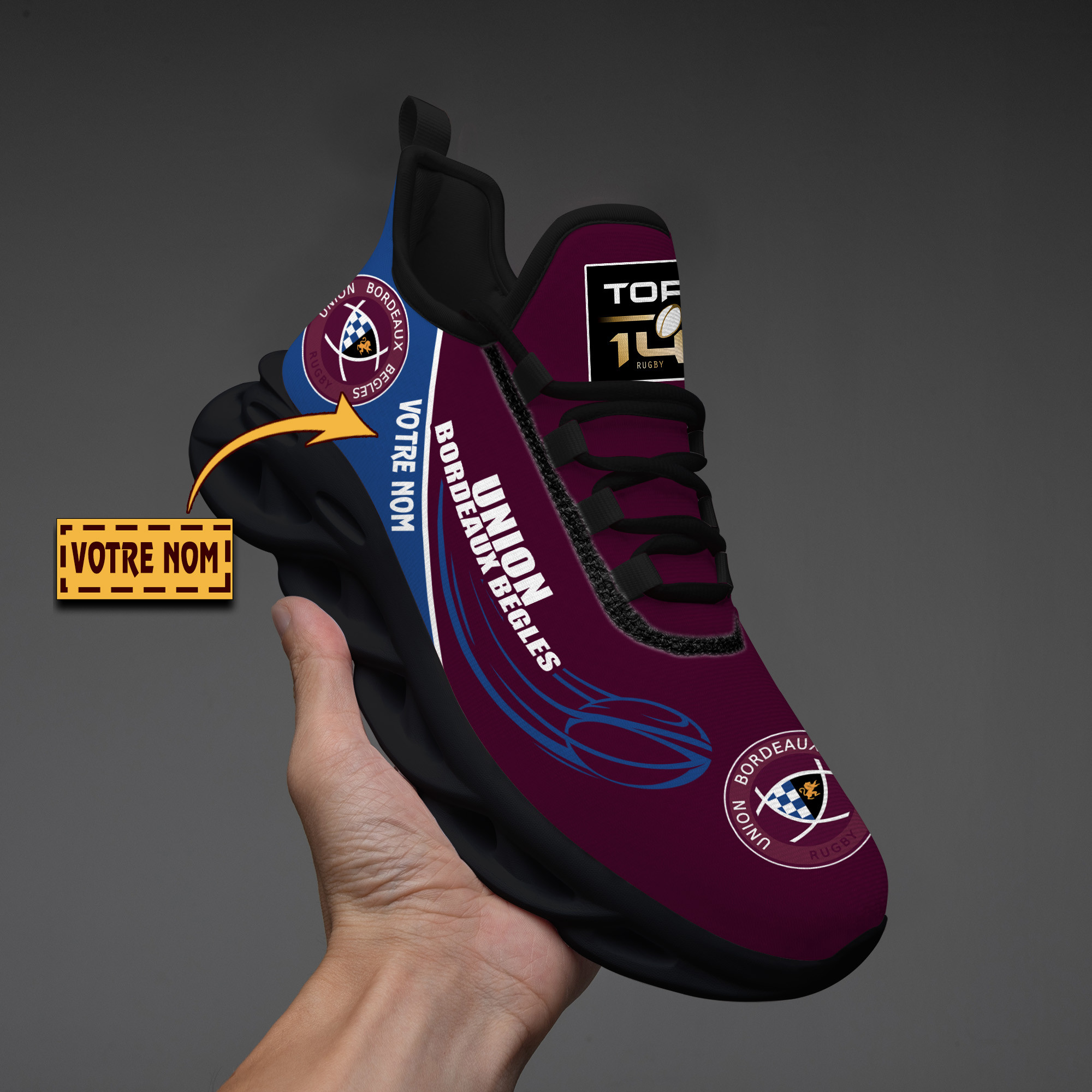 Chaussures Max Soul Union Bordeaux Begles WINSG3733 – Image 4
