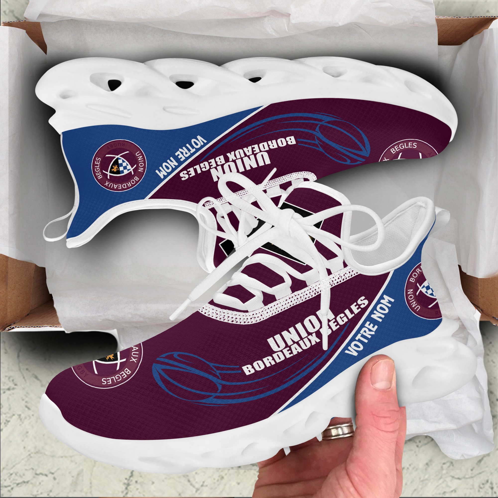 Chaussures Max Soul Union Bordeaux Begles WINSG3733 – Image 3