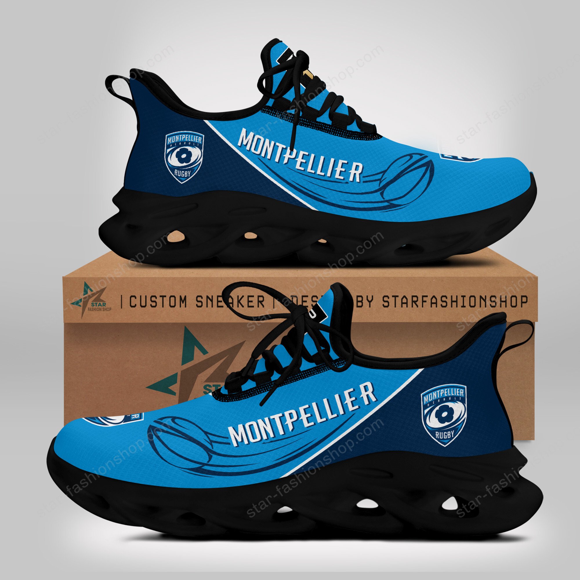 Chaussures Max Soul Montpellier Herault Rugby WINSG3694 – Image 4