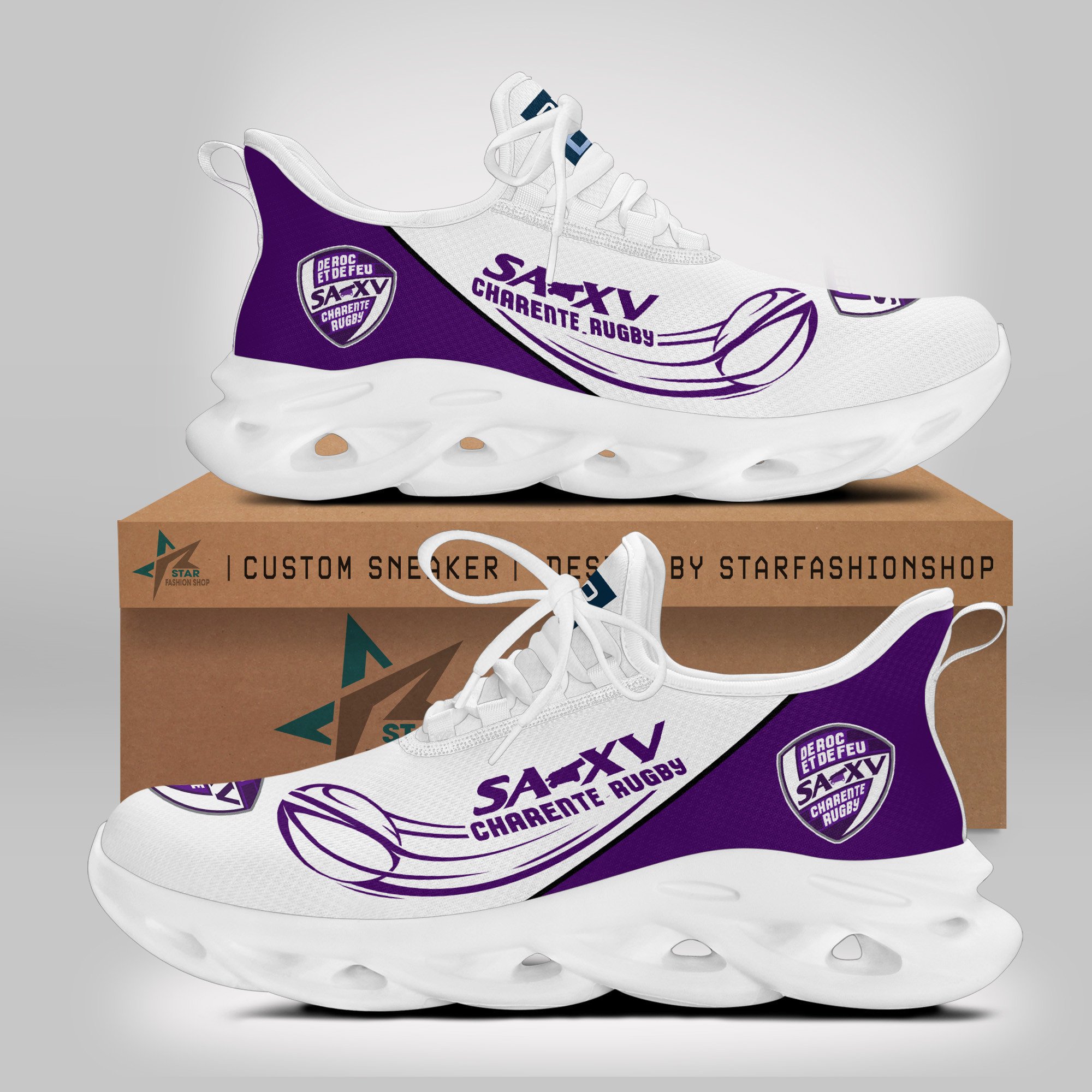 Chaussures Max Soul SAXV Charente Rugby WINSG3712 – Image 2