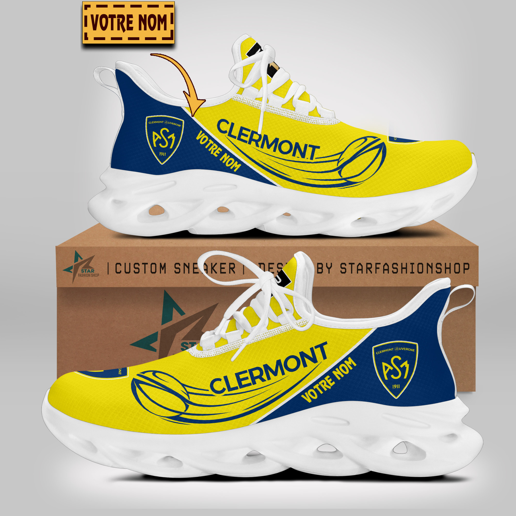 Chaussures Max Soul ASM Clermont Auvergne WINSG3721