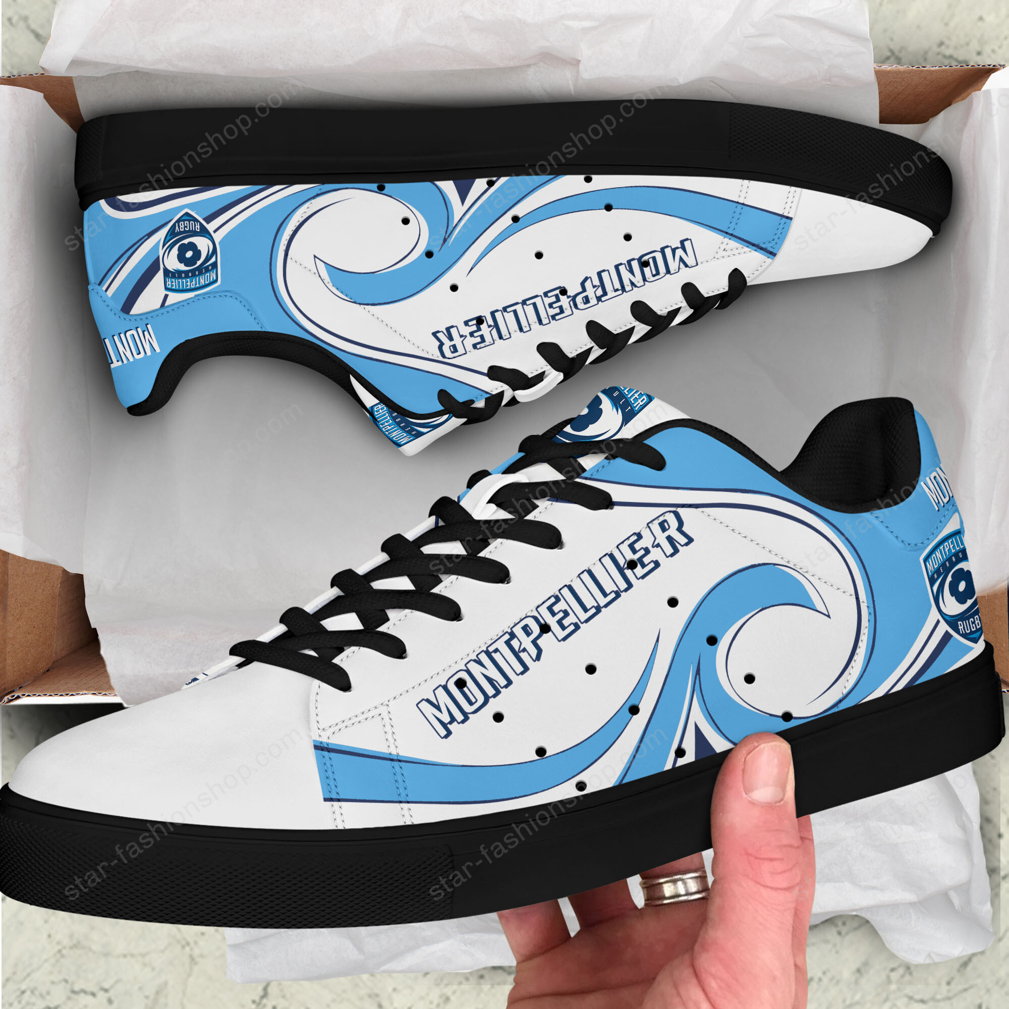 Chaussures Stan Smith Montpellier Herault Rugby SHA310 – Image 4