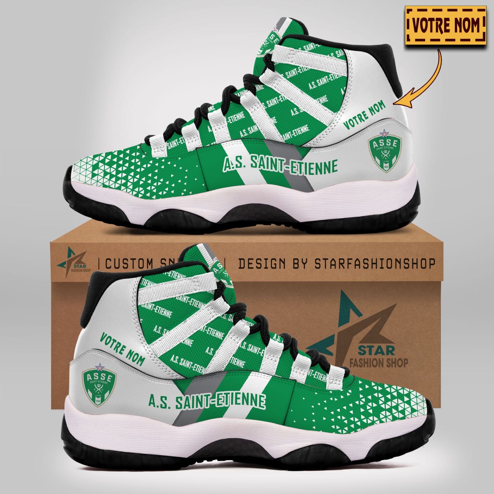 Chaussures AS Saint-Étienne WINSK1174 – Image 4