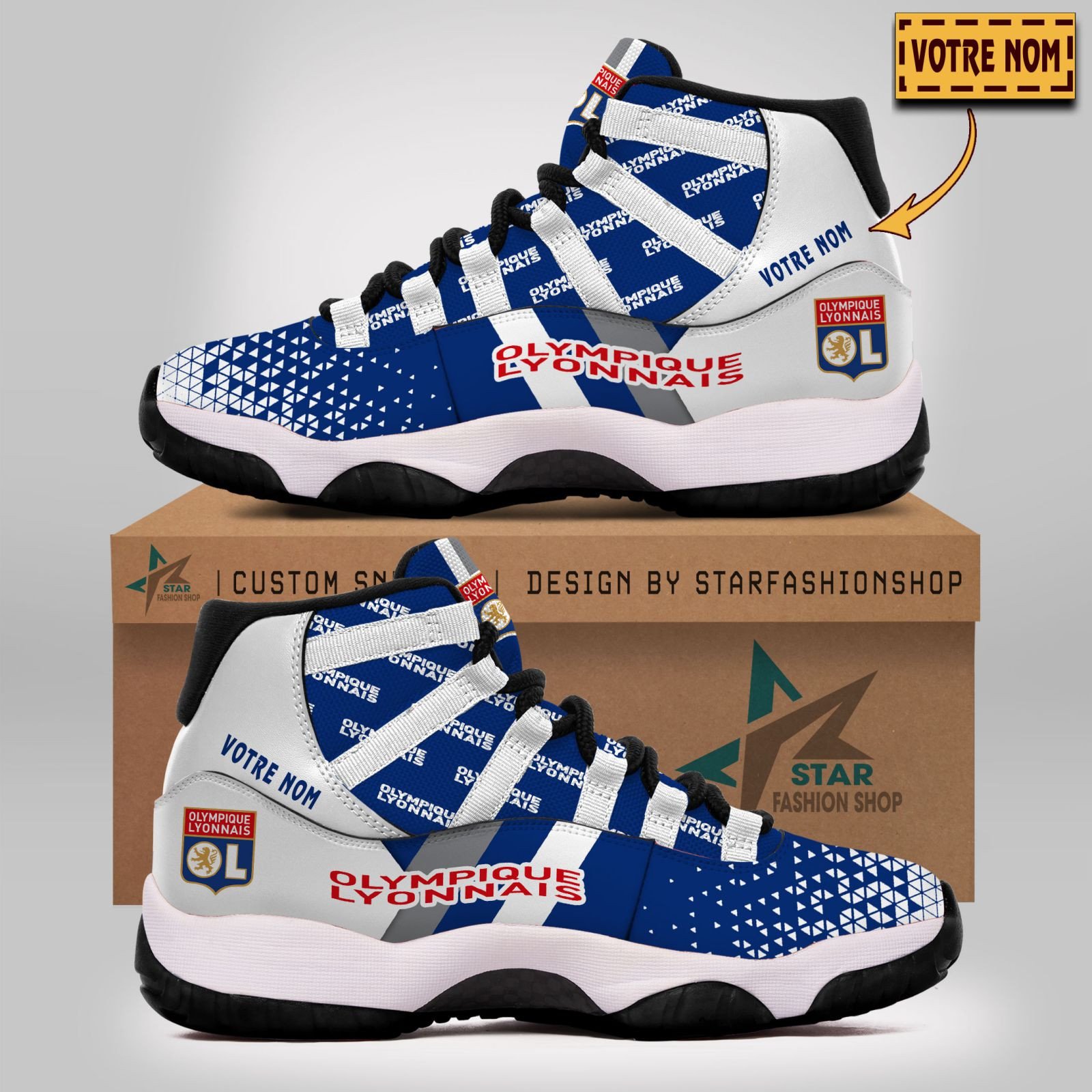 Chaussures Olympique Lyonnais WINSK1165 – Image 4