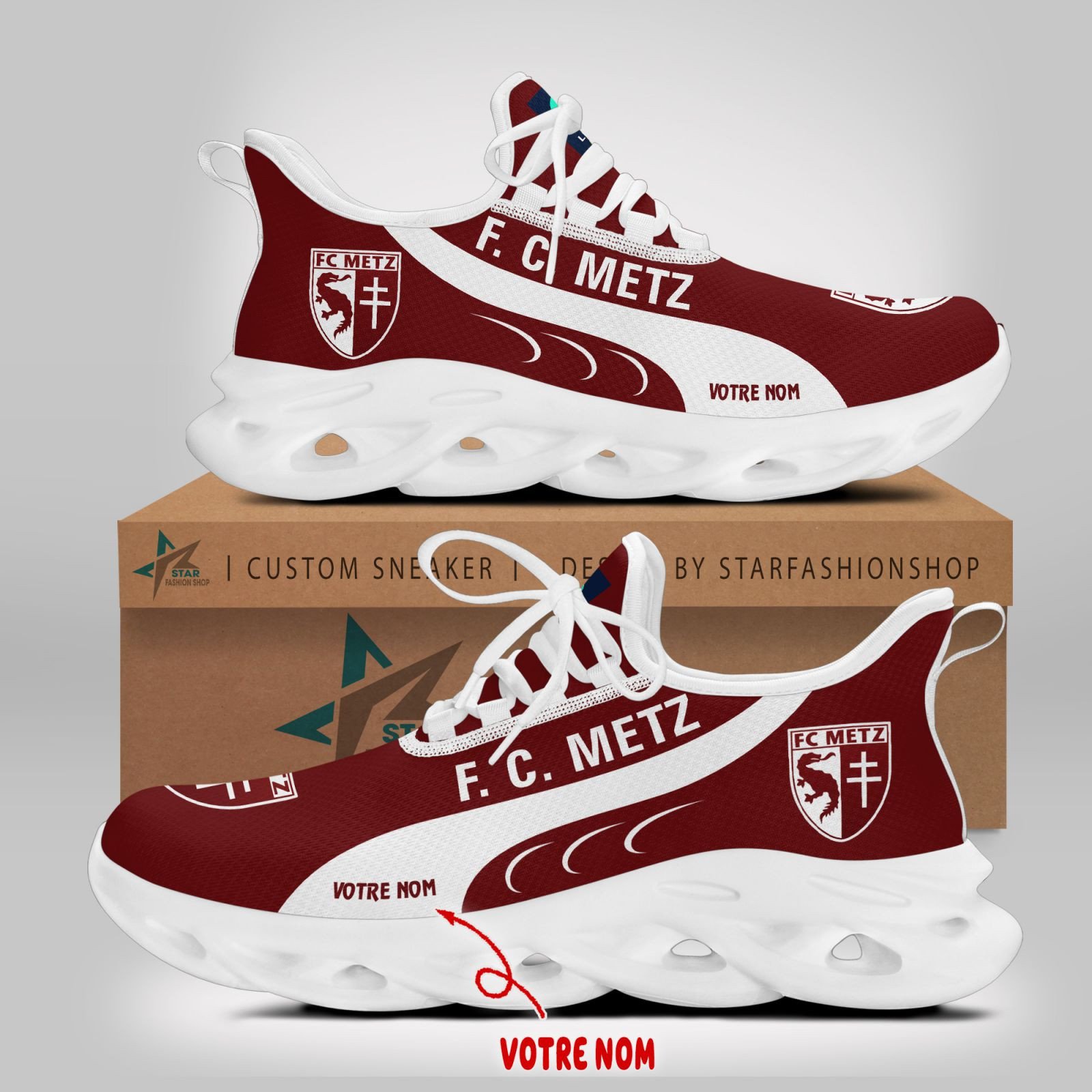 Chaussures Max Soul FC Metz WINSG4778 – Image 2
