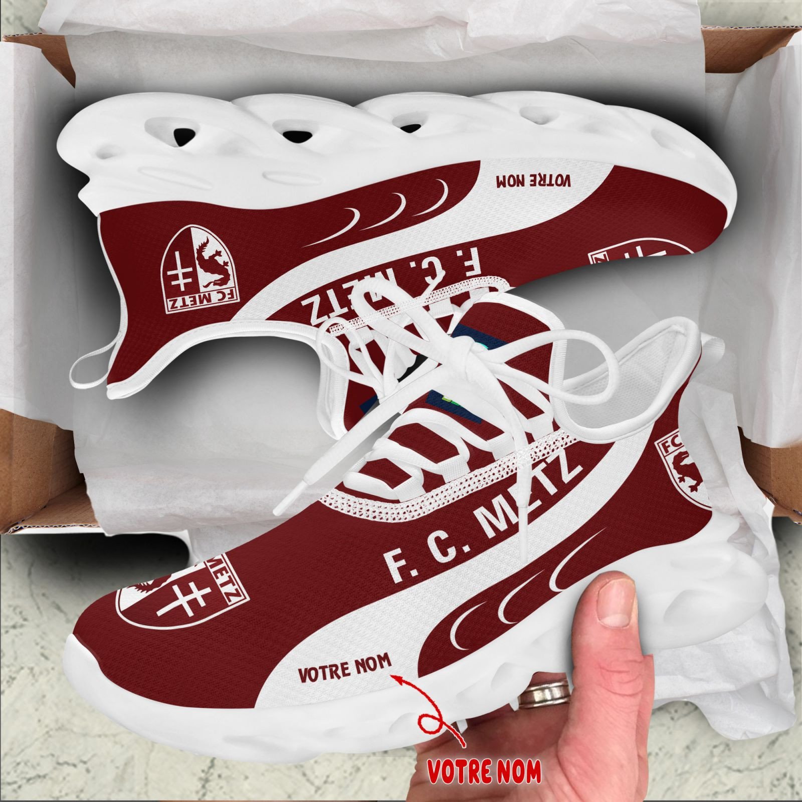 Chaussures Max Soul FC Metz WINSG4778 – Image 3