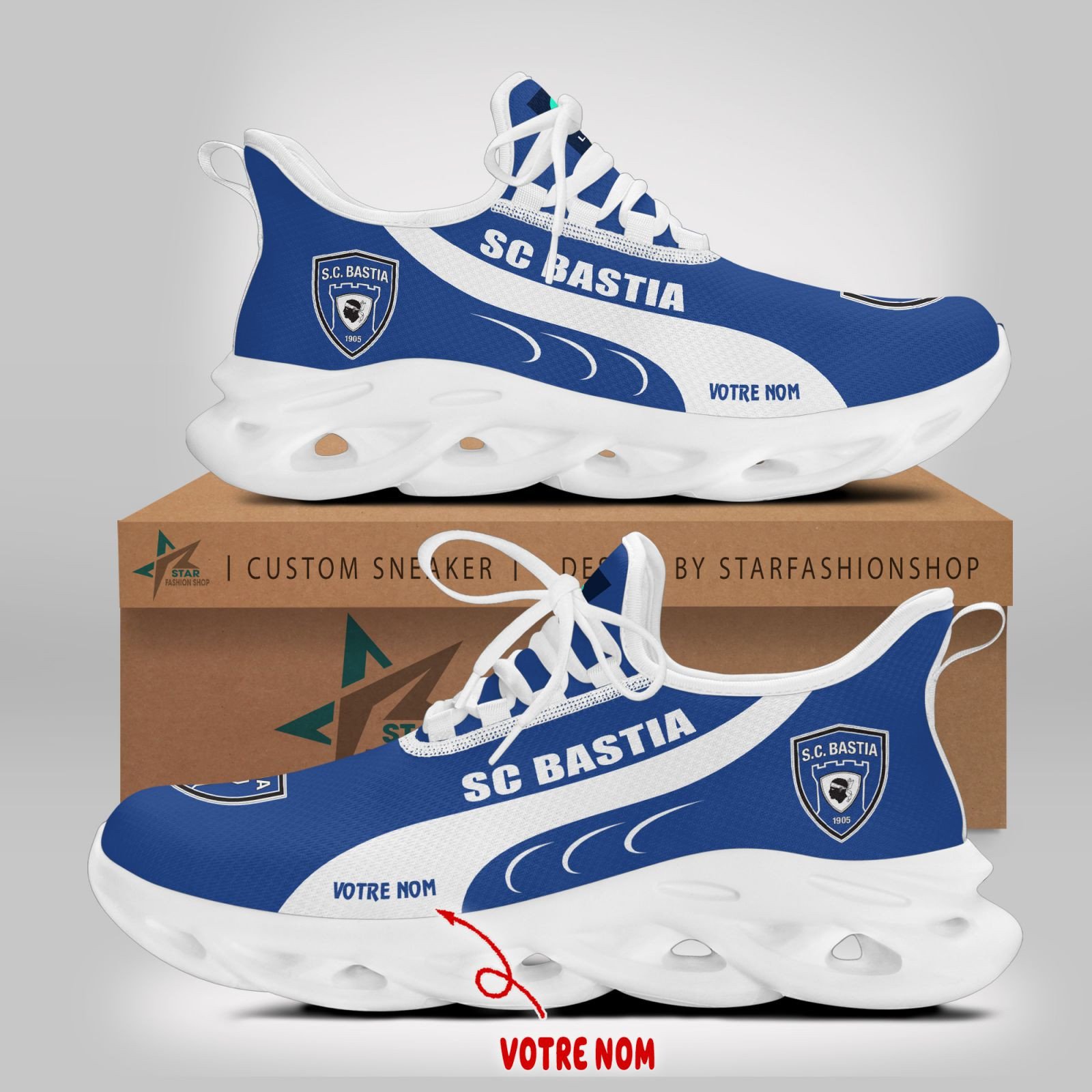 Chaussures Max Soul SC Bastia WINSG4787 – Image 2