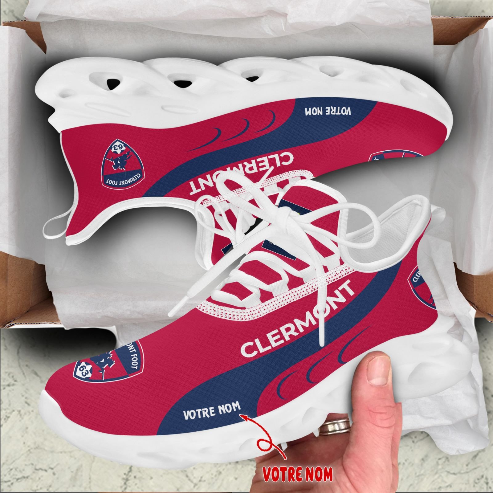 Chaussures Max Soul Clermont Foot Auvergne 63 WINSG4756 – Image 3