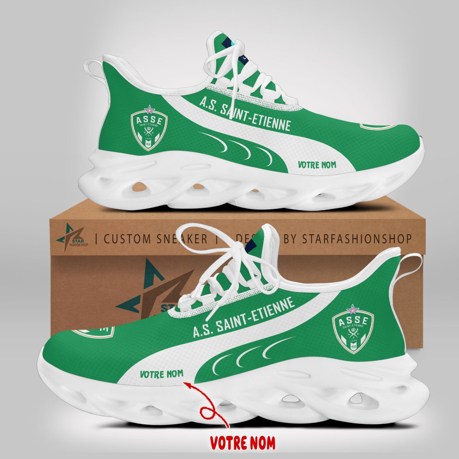 Chaussures Max Soul AS Saint-Étienne WINSG4773 – Image 2