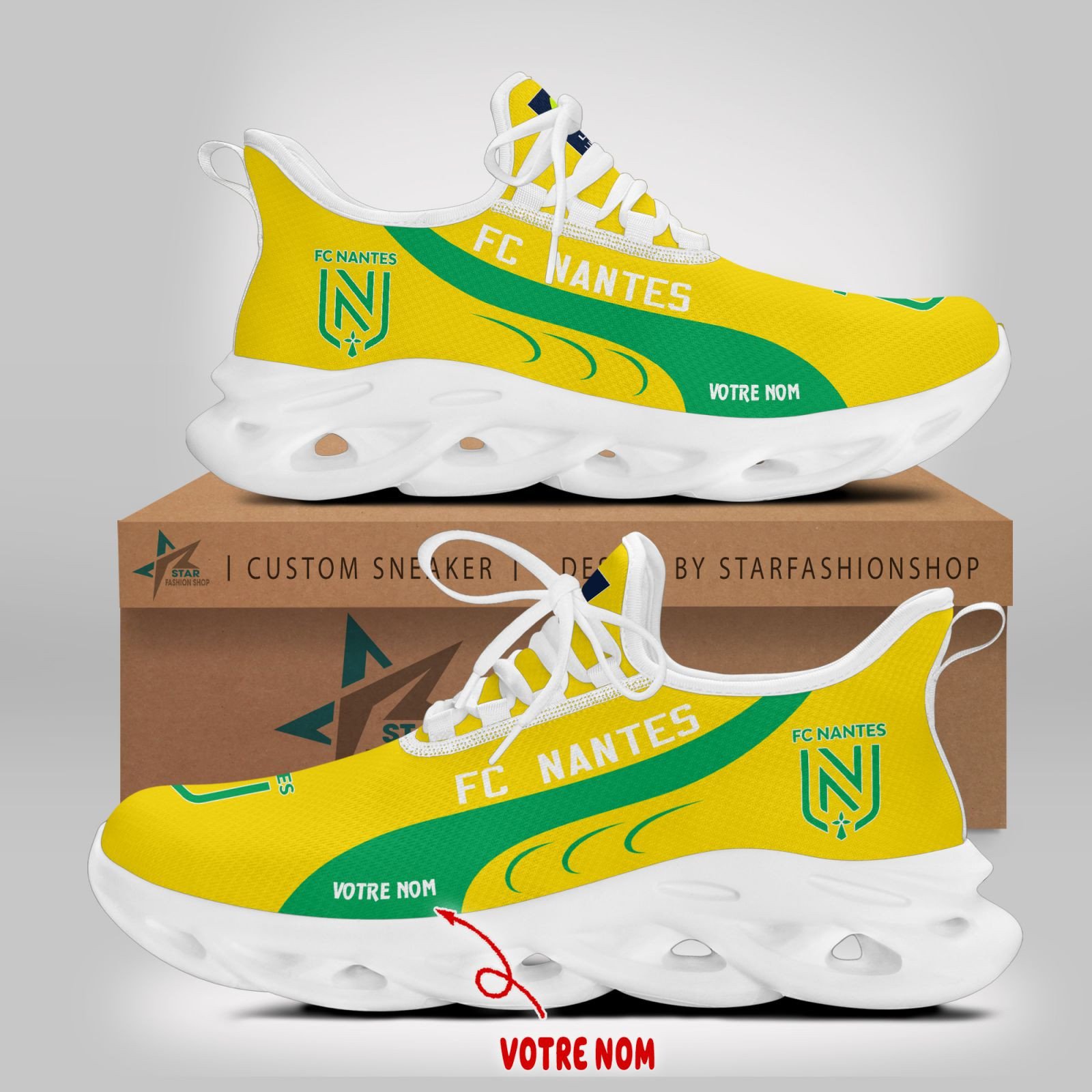 Chaussures Max Soul FC Nantes WINSG4759 – Image 2