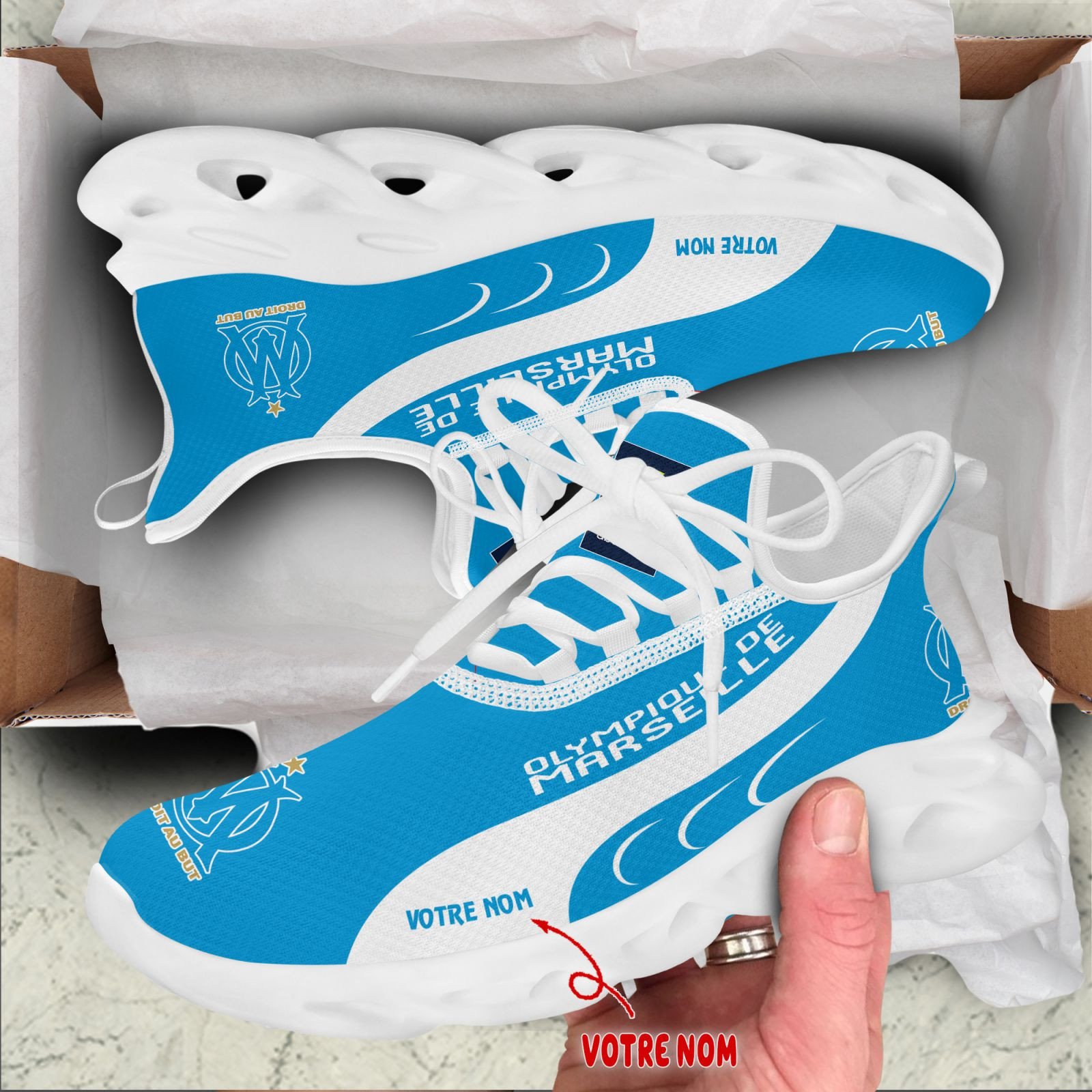 Chaussures Max Soul Olympique de Marseille WINSG4763 – Image 3