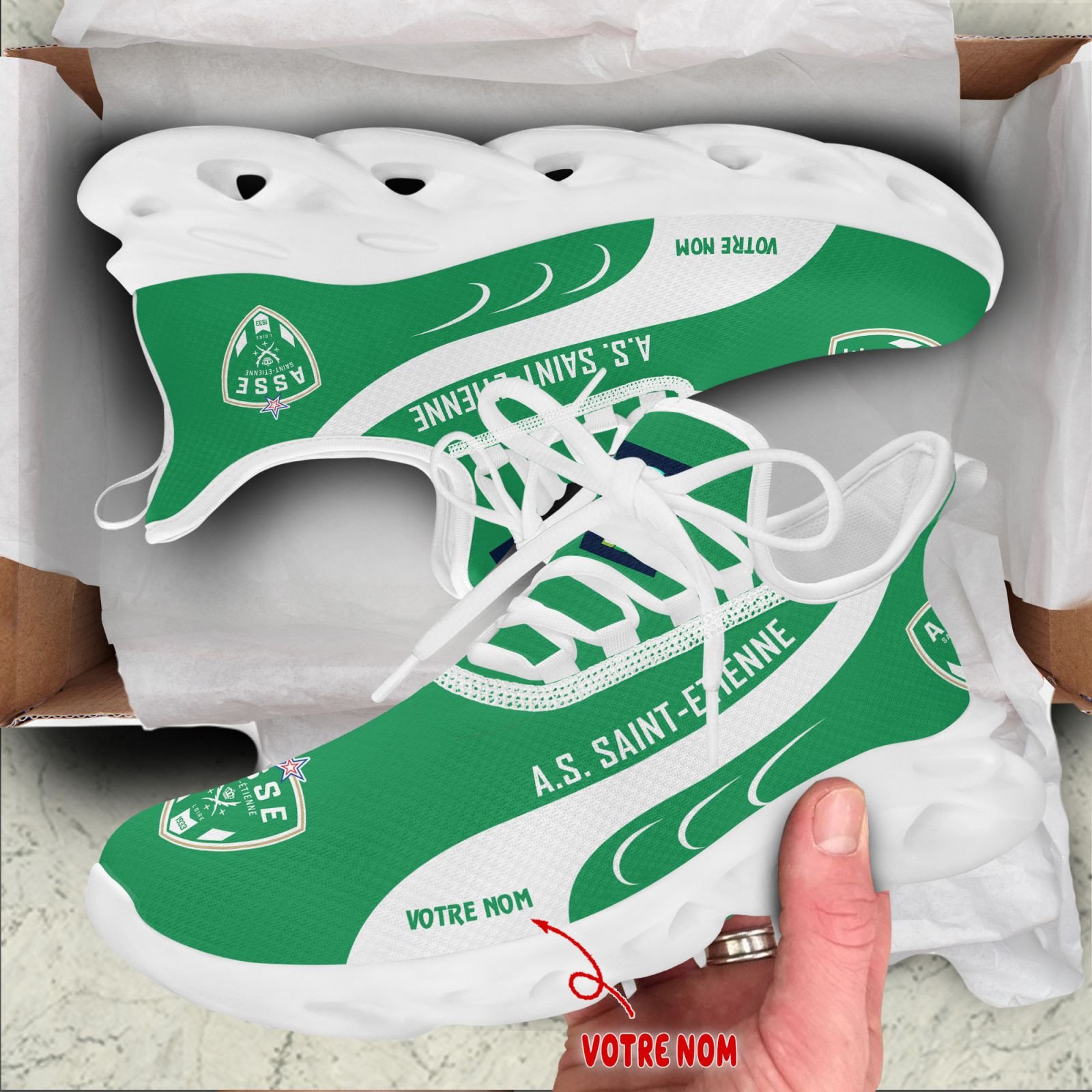 Chaussures Max Soul AS Saint-Étienne WINSG4773 – Image 3