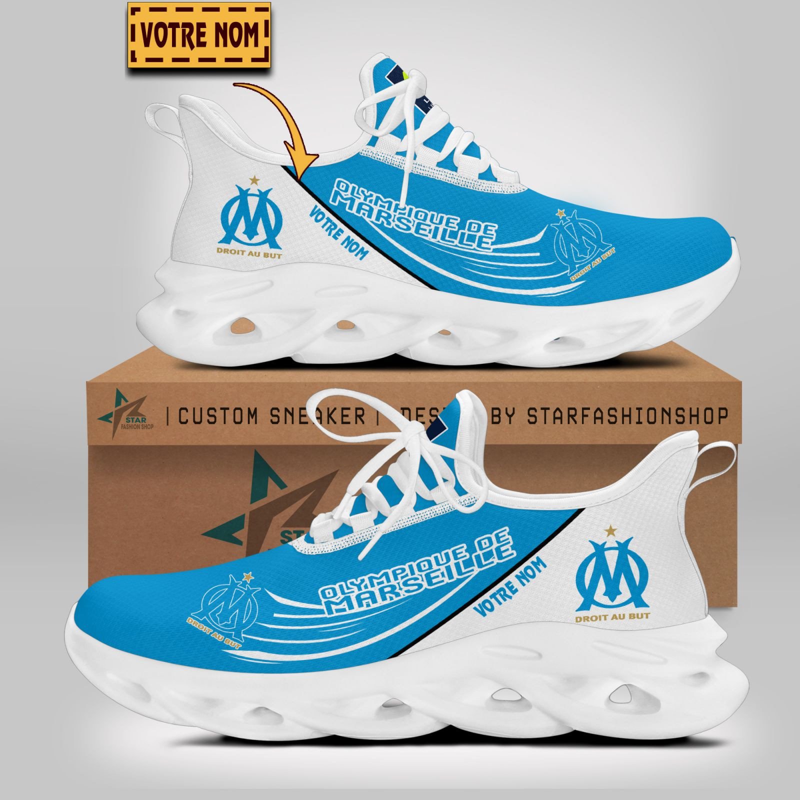 Chaussures Max Soul Olympique de Marseille WINSG5030 – Image 2
