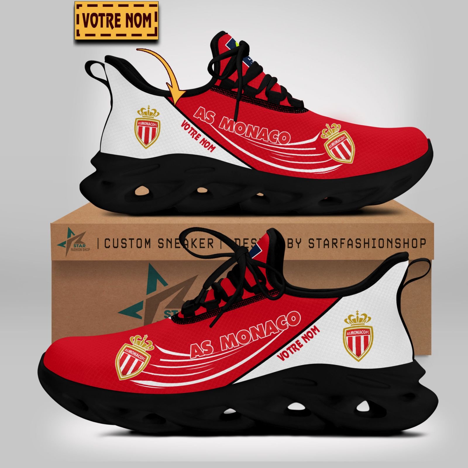 Chaussures Max Soul AS Monaco WINSG5022 – Image 5