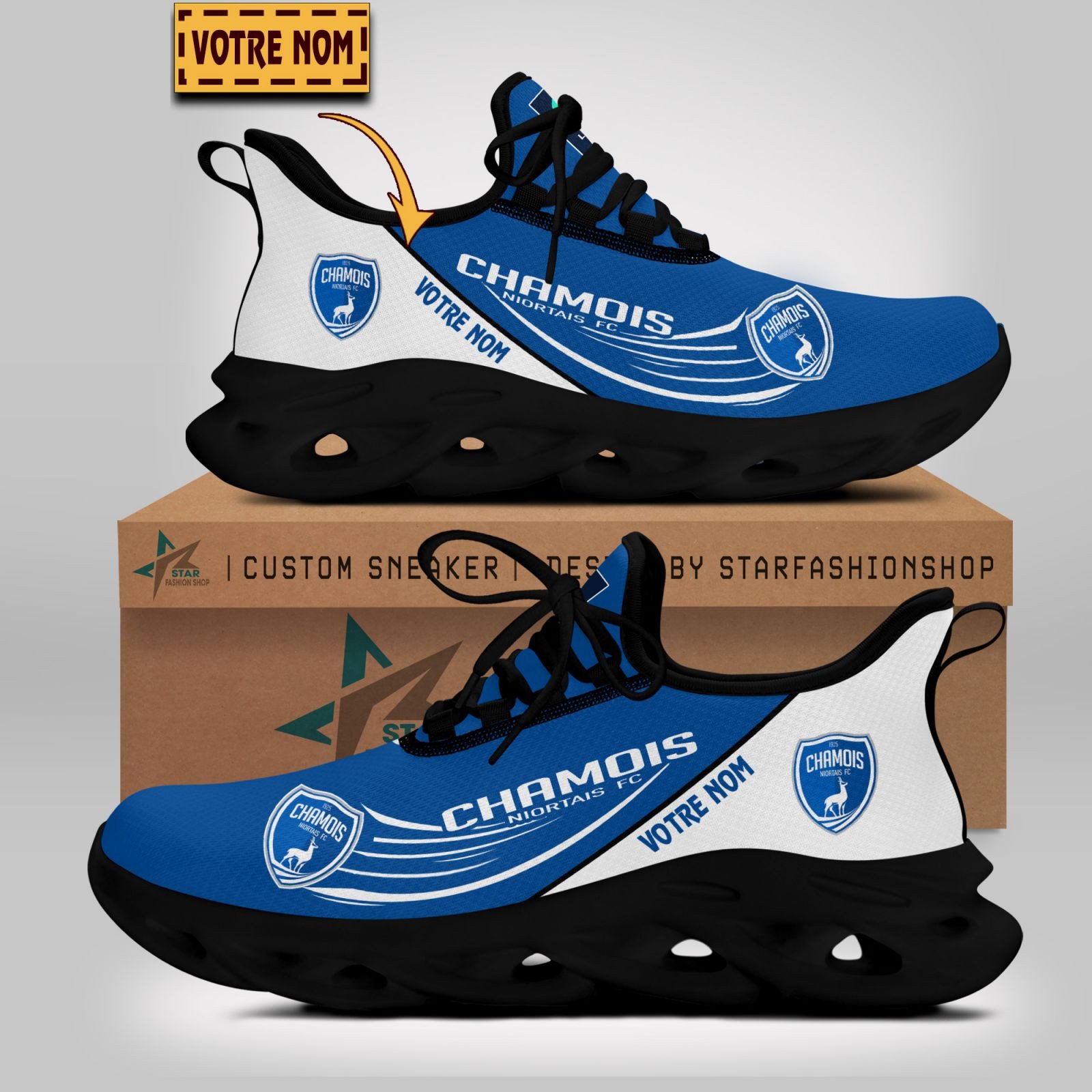 Chaussures Max Soul Chamois Niortais FC WINSG5041 – Image 5