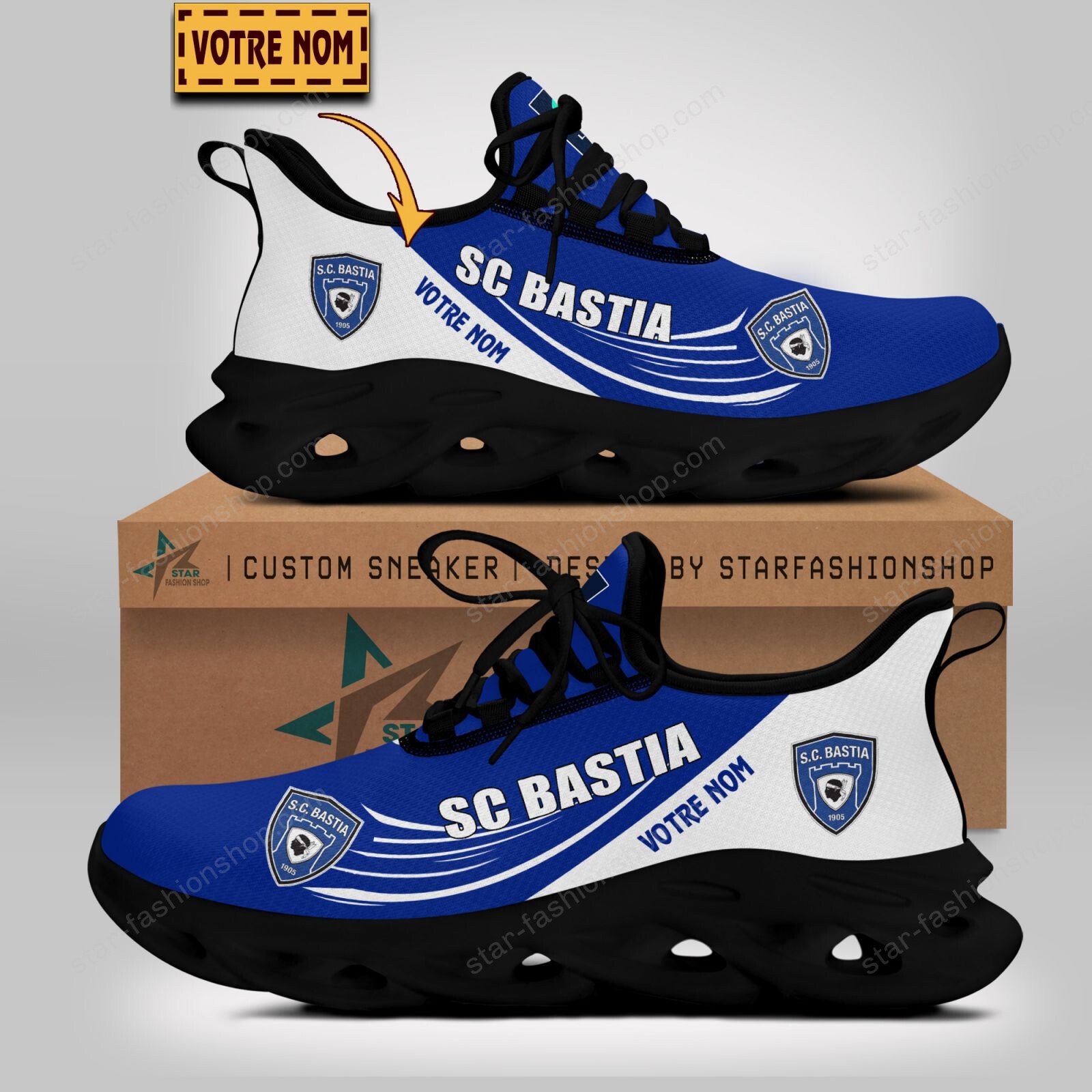 Chaussures Max Soul SC Bastia WINSG5054 – Image 5