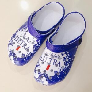 Sabots Michelob Ultra Beer Purple Theme Crocs Crocband Clog Comfortable Water Shoes -  Clog