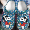 Sabots Snoopy Reading Books Cartoon Crocs Crocband Clog Comfortable Water Shoes -  Clog