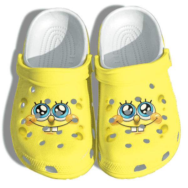 Sabots Sponge Funny Face Crocs Crocband Clog Comfortable Water Shoes - Clog