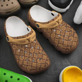 Sabots Louis Vuitton In Brown Theme Crocs Crocband Clog Comfortable Water Shoes –  Clog